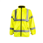 Step Ahead Premium Hi Vis Jersey Fleece Jacket