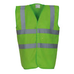 Yoko YK102 Hi-Viz Waistcoat Vest