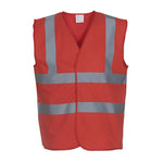 Yoko YK102 Hi-Viz Waistcoat Vest