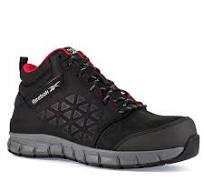 Reebok Excel Light Black Safety Boot S3 HRO - Ultimate Lightweight and Flexible Work Shoe