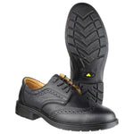 FS44 Amblers Black Safety Brogue Shoe S1
