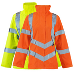 Ladies Sophia Hi-Viz Lightweight Jacket Class 3 - High Visibility