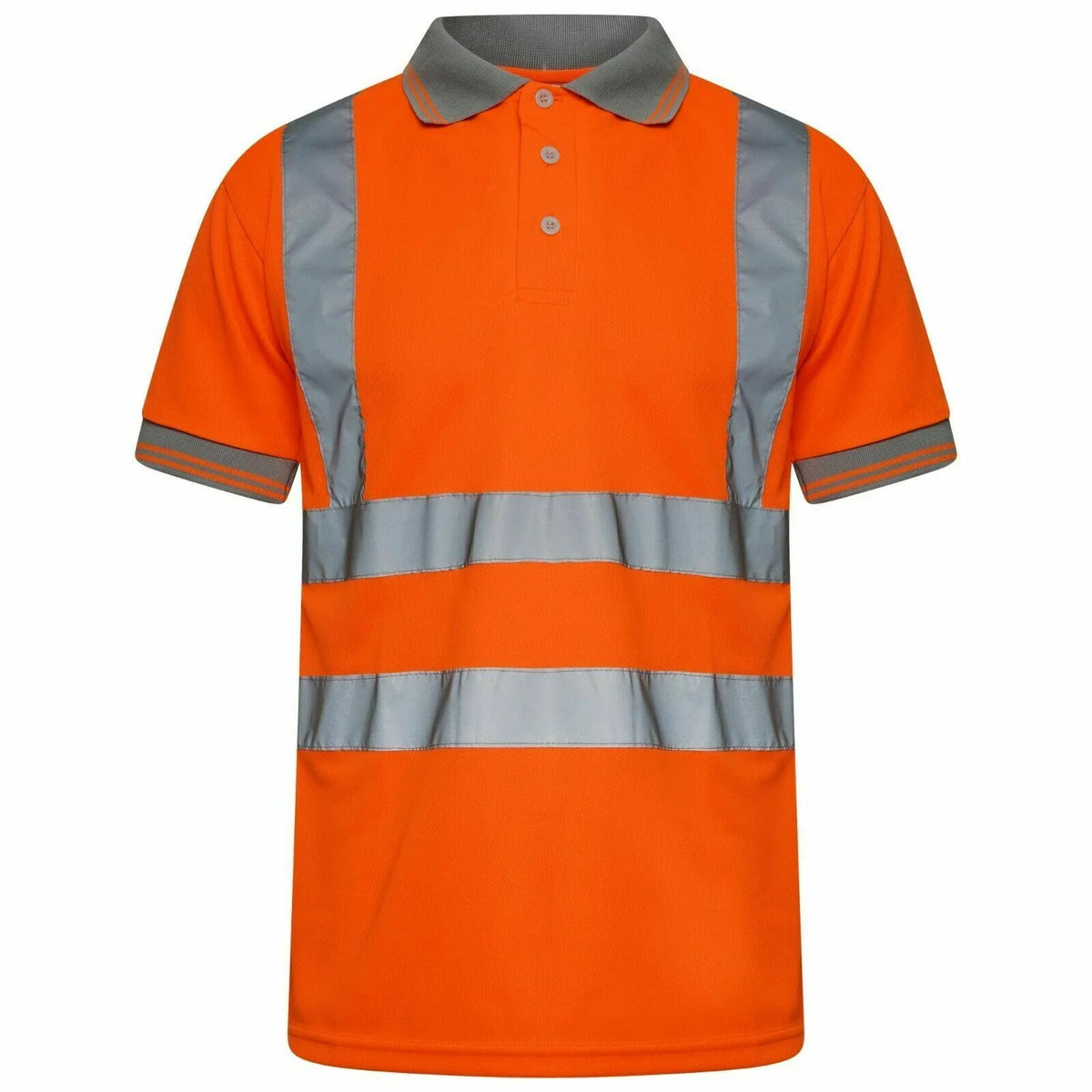 Step Ahead Hi Vis Short Sleeve Polo Shirt