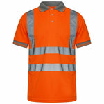 Step Ahead Hi Vis Short Sleeve Polo Shirt