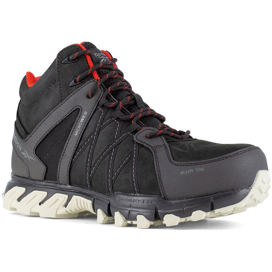 Reebok Trailgrip Safety Black Boot S3 HRO - Superior Traction and Comfort