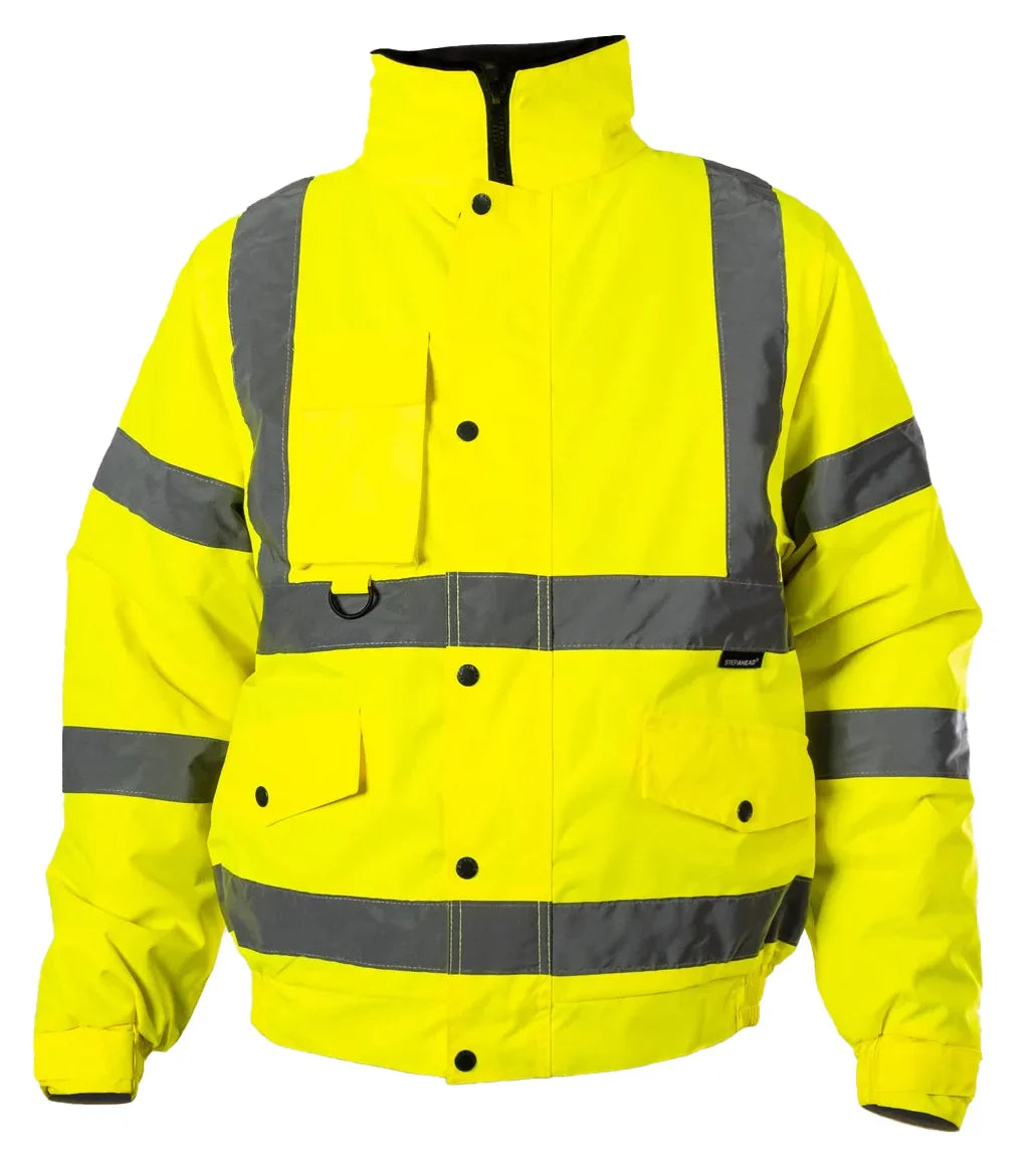 Step Ahead Premium Hi-Viz Bomber Jacket Class 3