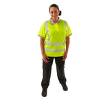 Step Ahead Ladies Savannah Hi-Viz Short Sleeve Polo Shirt Class 1/2