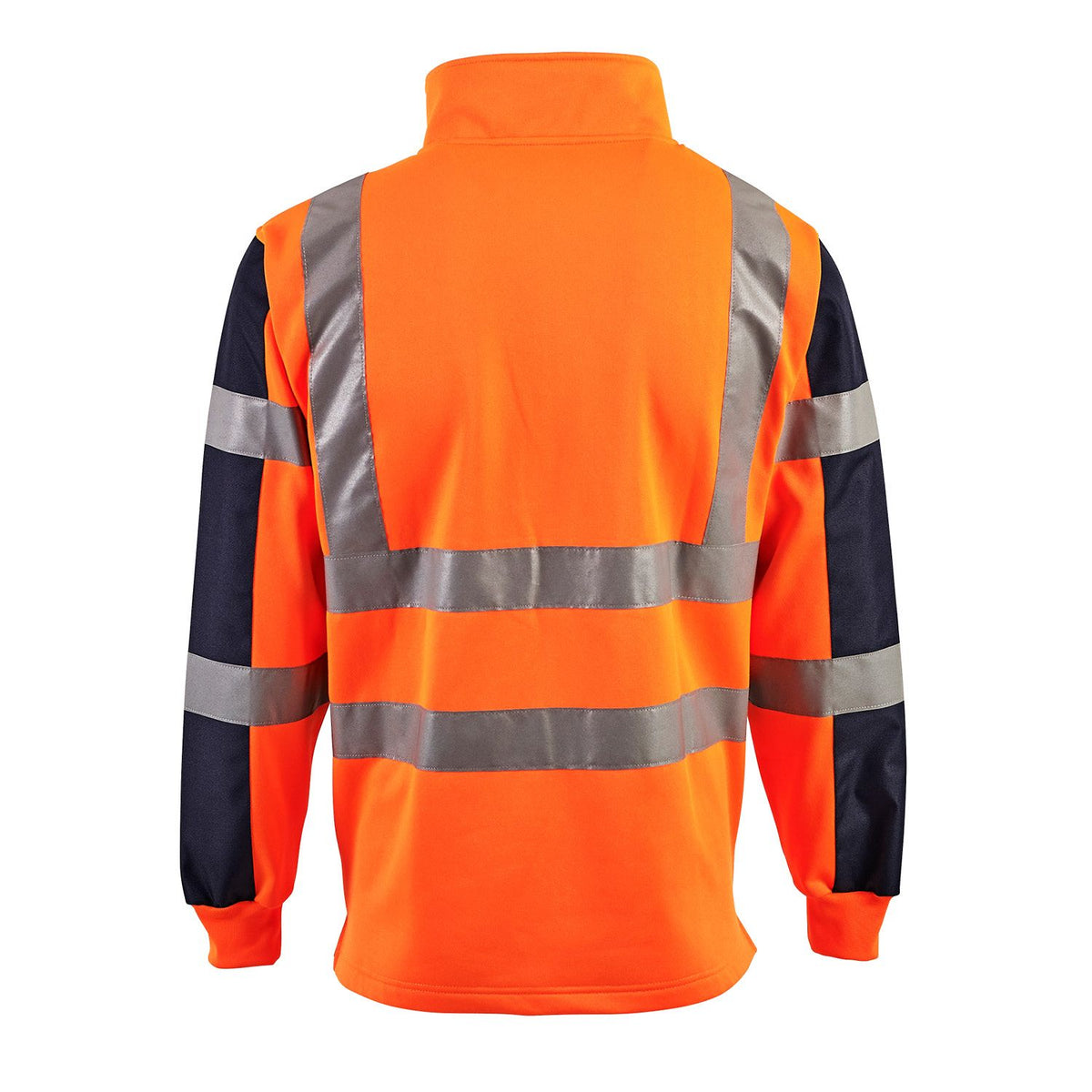 SuperTouch Hi-Viz 2-Tone Rugby Top Shirt Class 2