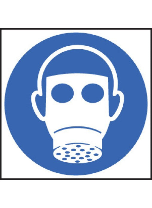 Respirator Safety Sign Symbol– GHC Safety Plus UAE