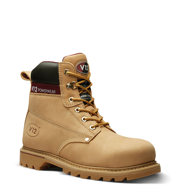 V12 - V1237 Boulder Honey Nubuck Derby Safety Work Boot