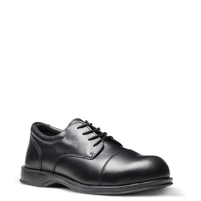 V12 VC101 Envoy Black Executive Oxford Safety Shoe - Steel Toecap S1
