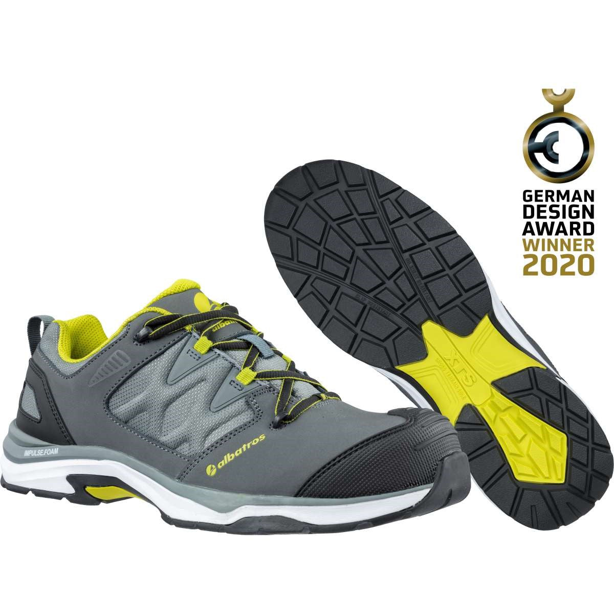 Albatros Ultratrail Grey Low Safety Trainer Shoe S3 ESD - Metal Free