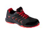 A10-VIPER S1P Black KPU Suede Safety Trainers â€“ Steel Toe, Lightweight, Slip Resistant