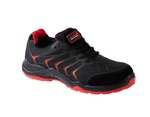 A10-VIPER S1P Black KPU Suede Safety Trainers â€“ Steel Toe, Lightweight, Slip Resistant