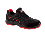 A10-VIPER S1P Black KPU Suede Safety Trainers â€“ Steel Toe, Lightweight, Slip Resistant