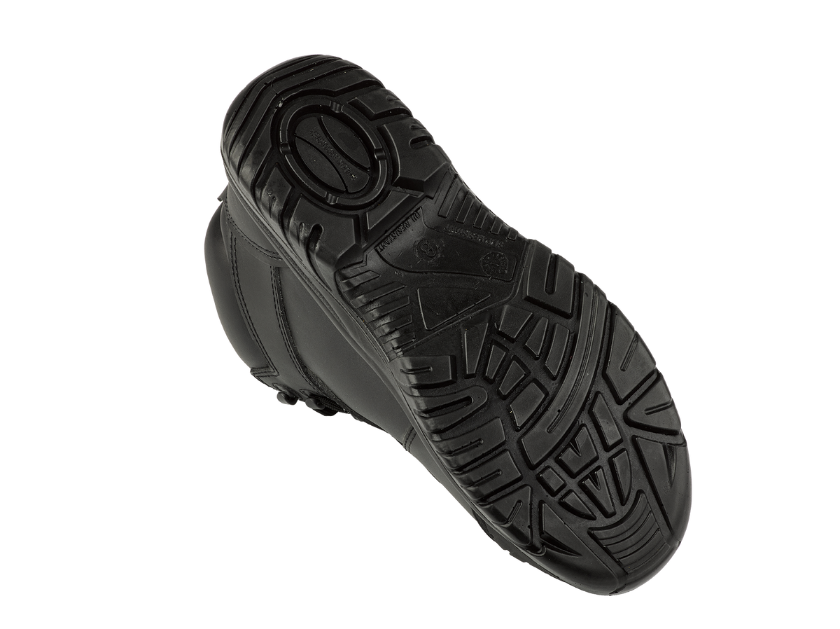 A13-FALCON S3 Metal-Free ESD Safety Boots â€“ Black Leather, SRC Slip Resistant