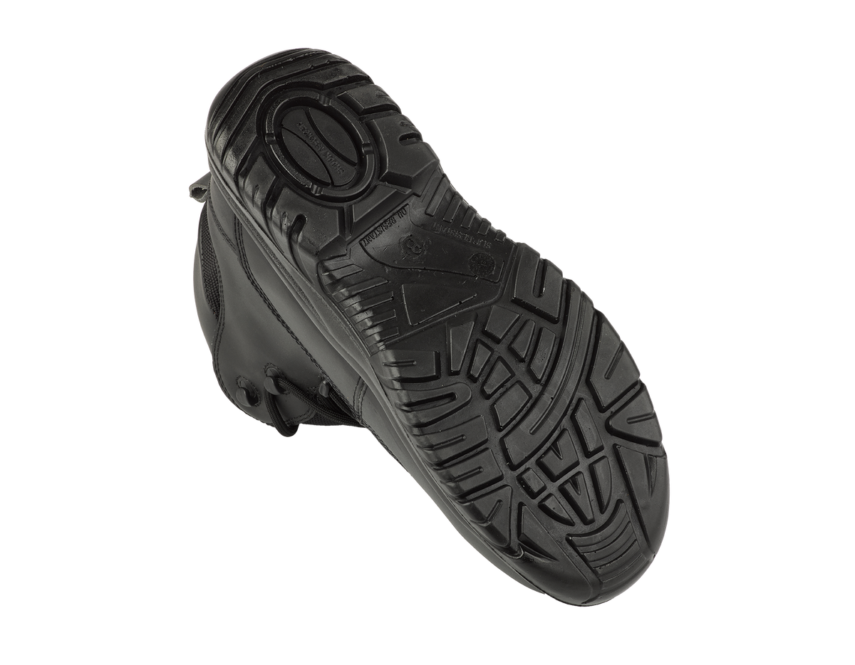 A14-RAPTOR S3 Waterproof Metal-Free Safety Boots â€“ Black Leather, Memory Foam, SRC Rated