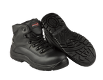 A14-RAPTOR S3 Waterproof Metal-Free Safety Boots â€“ Black Leather, Memory Foam, SRC Rated