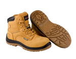 A15-STRYKER S3 Waterproof Metal-Free Safety Boots â€“ Honey Nubuck Leather, SRC Slip Resistant