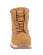 A20-STORM S1P Honey Nubuck Metal-Free Safety Boots â€“ Lightweight, Slip Resistant