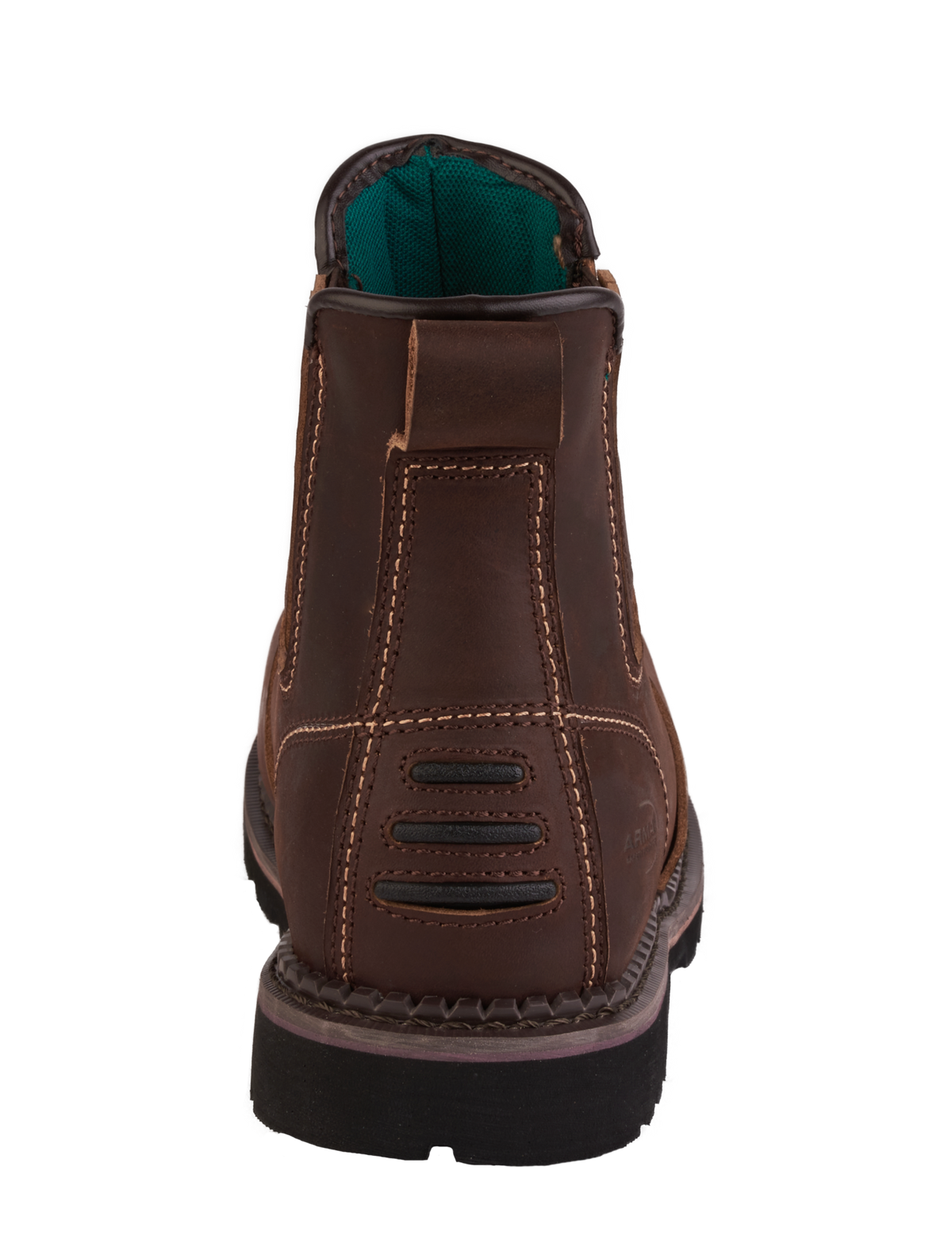 A22-RANGER S3 Brown Leather Chelsea Safety Boots â€“ Slip & Heat Resistant, Goodyear Welted