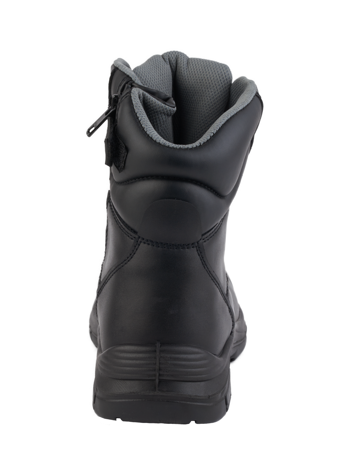 A23-TACTICAL S3 Waterproof Metal-Free Safety Boot â€“ Black Leather, Zip Side
