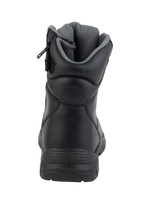 A23-TACTICAL S3 Waterproof Metal-Free Safety Boot â€“ Black Leather, Zip Side