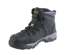 A24-WILDCAT S3 Waterproof Safety Boot â€“ Black Leather, Metal-Free, Thinsulate-Lined