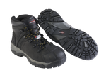 A24-WILDCAT S3 Waterproof Safety Boot â€“ Black Leather, Metal-Free, Thinsulate-Lined