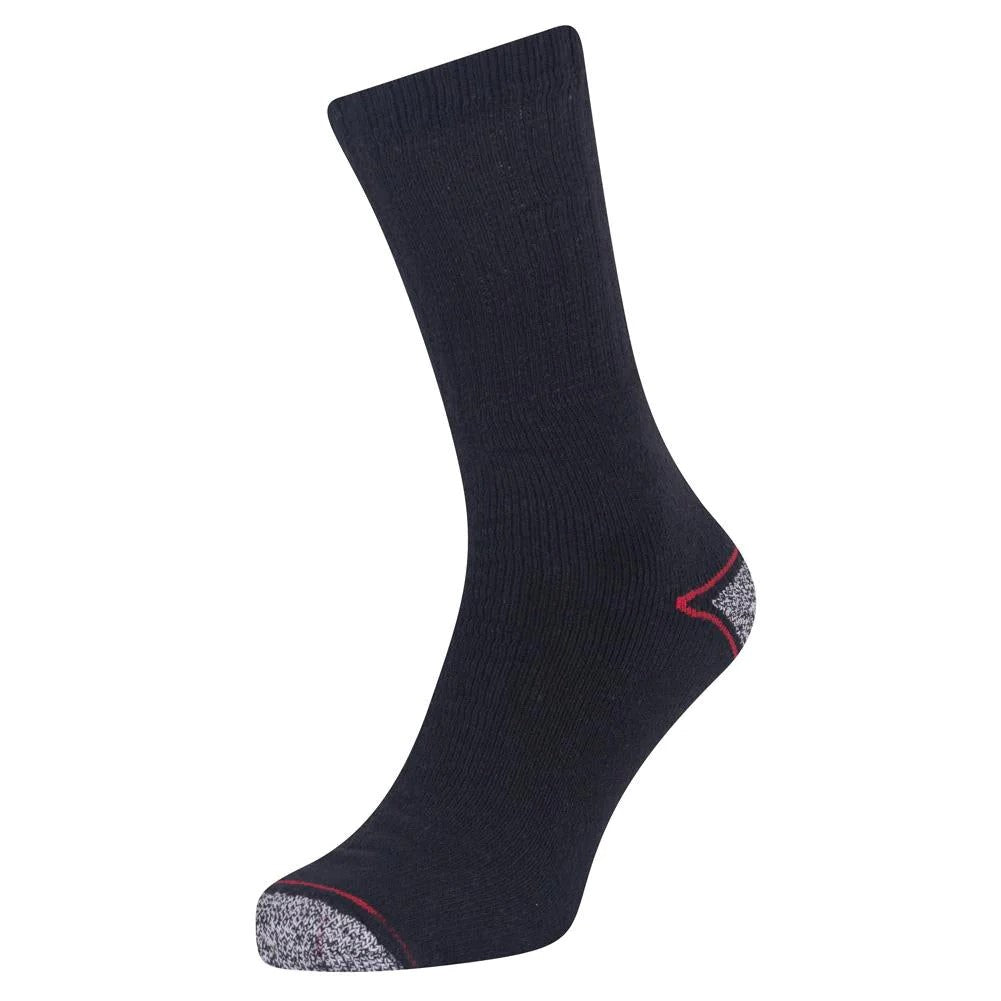 ASCK001 â€“ 3 Pack Heavy Duty Work Socks with THERM-X Technology