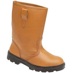 9001 Tan HyGrip Safety Rigger Steel Midsole PU Outsole
