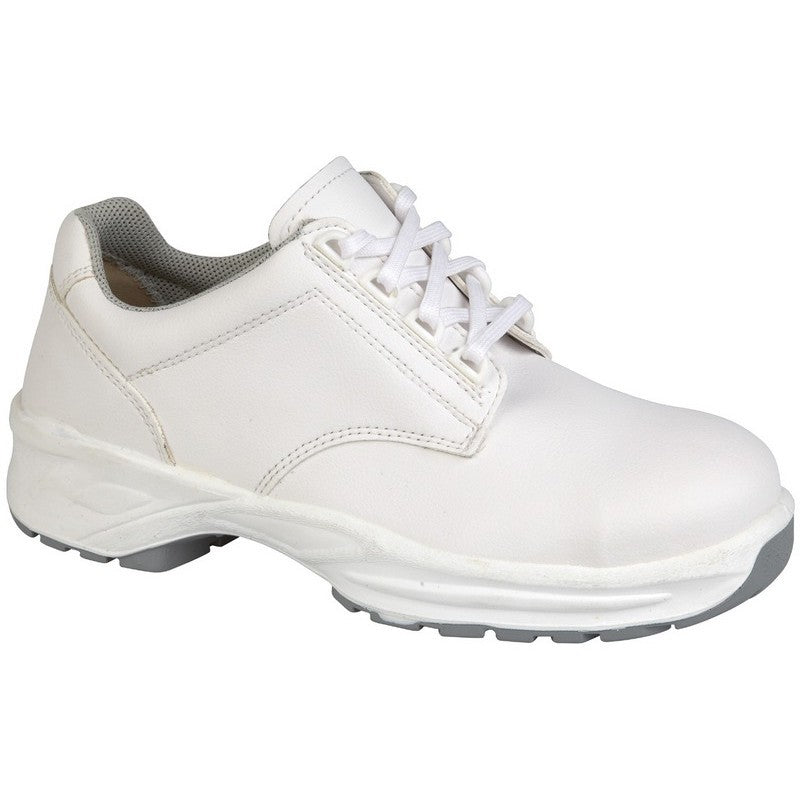 Himalayan 9951 White Microfibre Lace Safety Shoe S2 - Food Industry approved