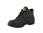 Workforce GC2-P Black Leather Safety Chukka Boot â€“ S1P | SRC | Lightweight & Comfortable