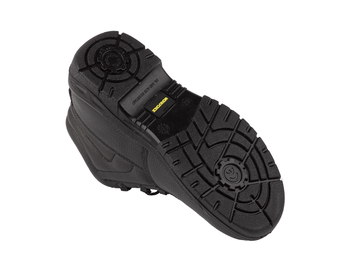 Workforce GC2-P Black Leather Safety Chukka Boot â€“ S1P | SRC | Lightweight & Comfortable