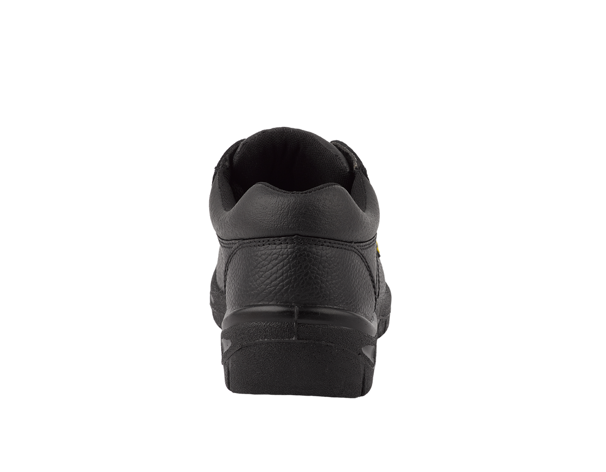 Workforce GS2-P Black Leather Safety Shoe â€“ S1P | SRC | Lightweight & Comfortable