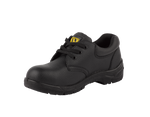Workforce GS2-P Black Leather Safety Shoe â€“ S1P | SRC | Lightweight & Comfortable