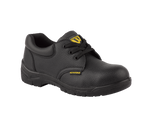 Workforce GS2-P Black Leather Safety Shoe â€“ S1P | SRC | Lightweight & Comfortable