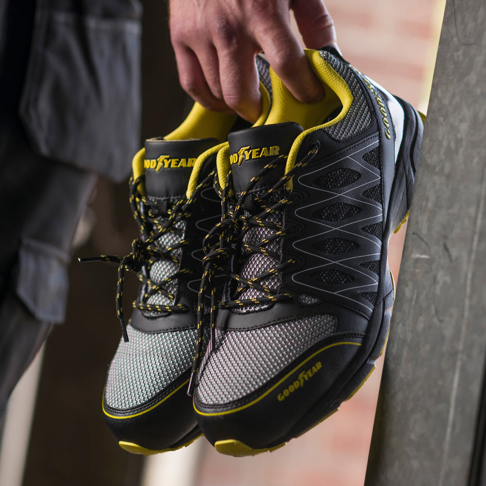 Goodyear GYSHU1502 â€“ Metal Free S1P Safety Shoe (SRA | HRO)
