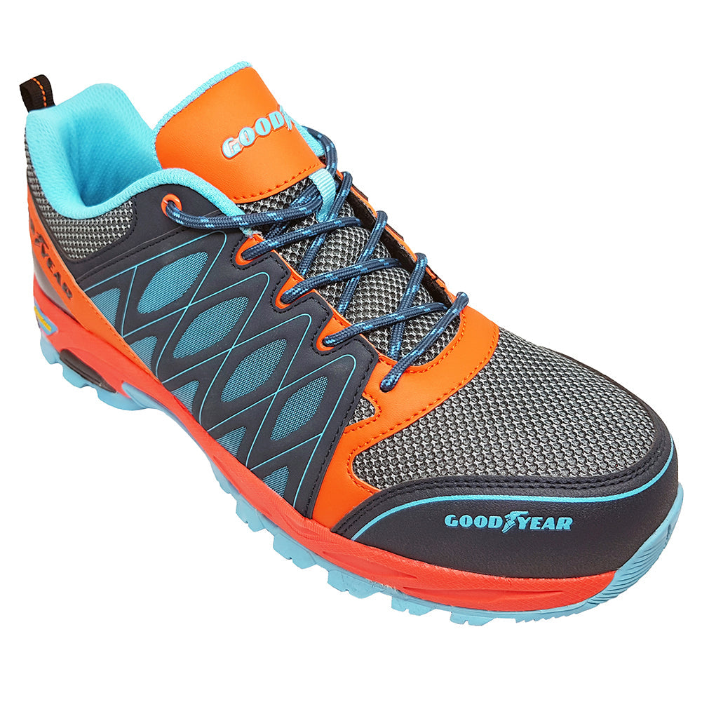 Goodyear GYSHU1583 â€“ Metal Free S1P Safety Trainer with Heat Resistant Outsole