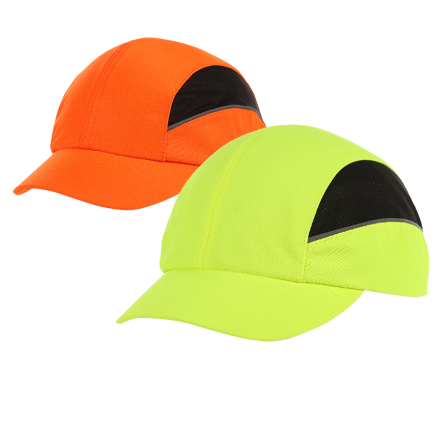 Premium HPBC Hi-Viz Bump Cap - Yellow or Orange High Visibility