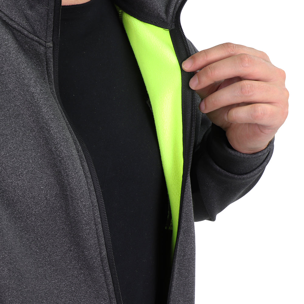 Lee Cooper LCJKT124 Bonded Fleece Full Zip Work Jacket â€“ Thermal & Breathable
