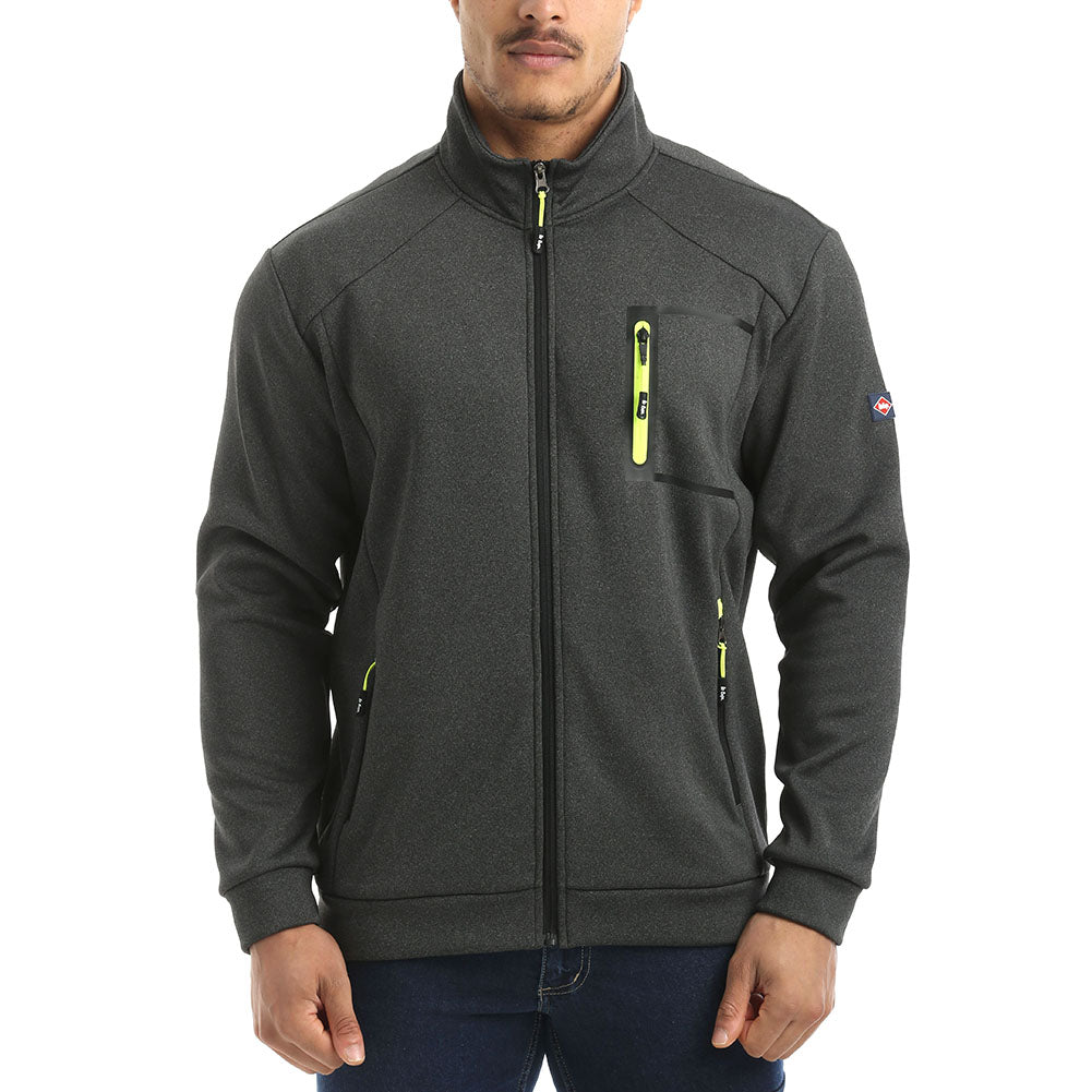 Lee Cooper LCJKT124 Bonded Fleece Full Zip Work Jacket â€“ Thermal & Breathable