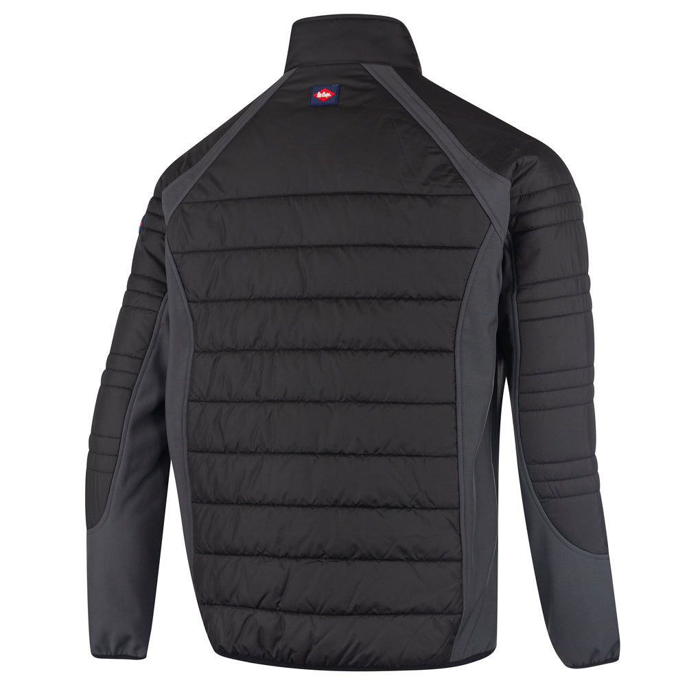Lee Cooper LCJKT456 Menâ€™s Windproof & Water-Resistant Padded Work Jacket