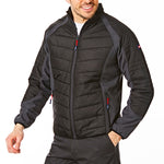Lee Cooper LCJKT456 Menâ€™s Windproof & Water-Resistant Padded Work Jacket