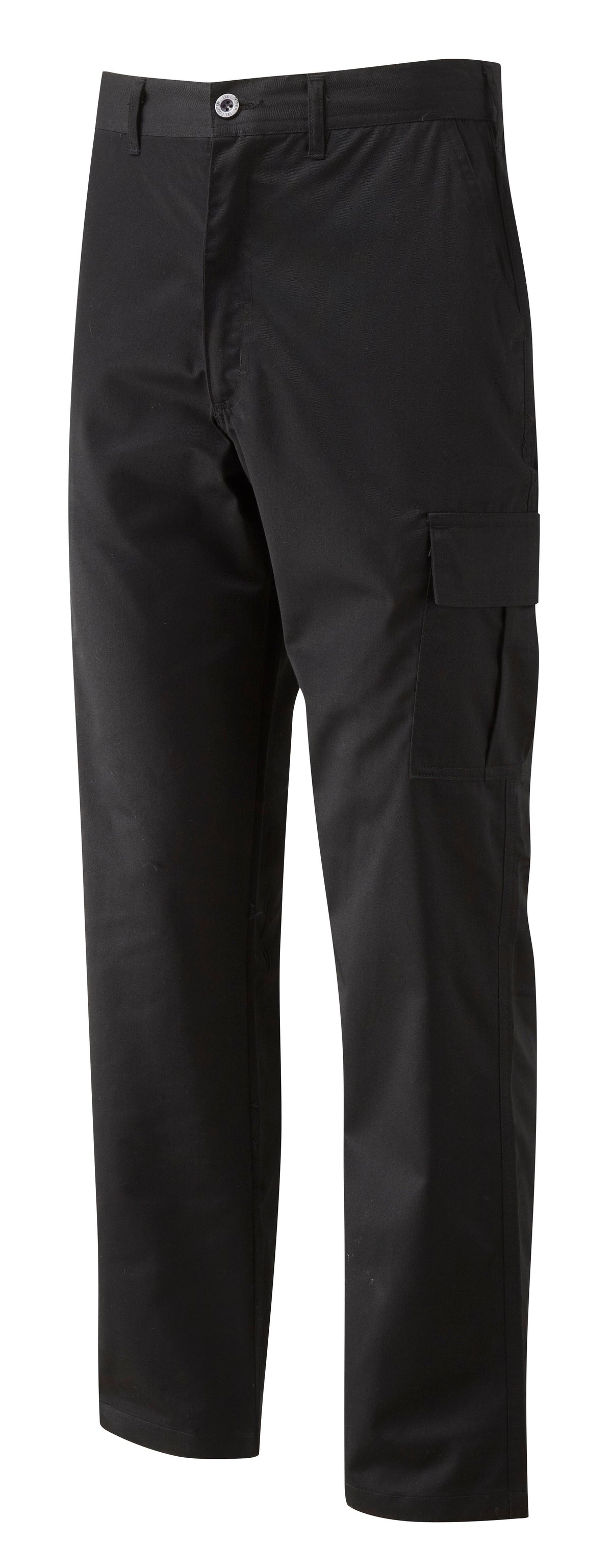 Lee Cooper LCPNT205 Black Cargo Trousers â€“ Durable, Easy Care Workwear