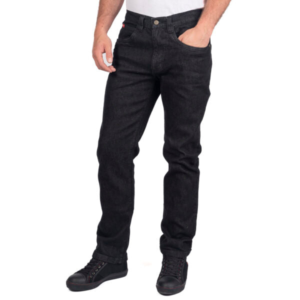 Lee Cooper LCPNT219 Black Stretch Denim Work Jeans â€“ Comfortable Fit & Durable Design