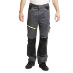 Lee Cooper LCPNT246 Reflective Stretch Holster Work Trousers with Knee Pad Pockets â€“ Menâ€™s Cargo Fit