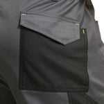 Lee Cooper LCPNT246 Reflective Stretch Holster Work Trousers with Knee Pad Pockets â€“ Menâ€™s Cargo Fit