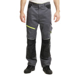 Lee Cooper LCPNT246 Reflective Stretch Holster Work Trousers with Knee Pad Pockets â€“ Menâ€™s Cargo Fit