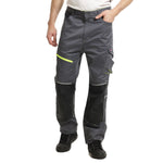 Lee Cooper LCPNT246 Reflective Stretch Holster Work Trousers with Knee Pad Pockets â€“ Menâ€™s Cargo Fit